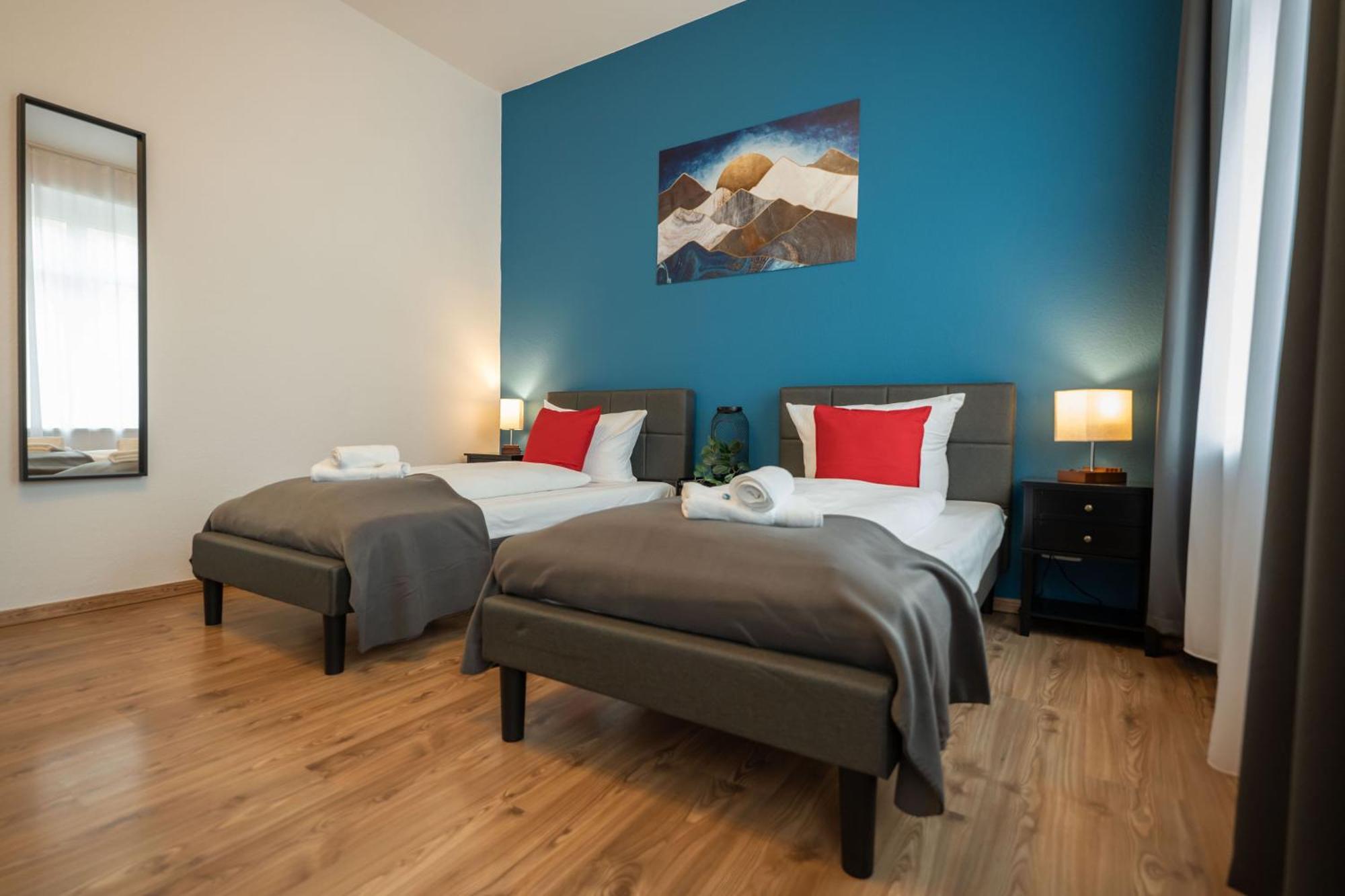 T21 - Apartment Direkt Im Zentrum Mit Parkplatz Chemnitz Ngoại thất bức ảnh