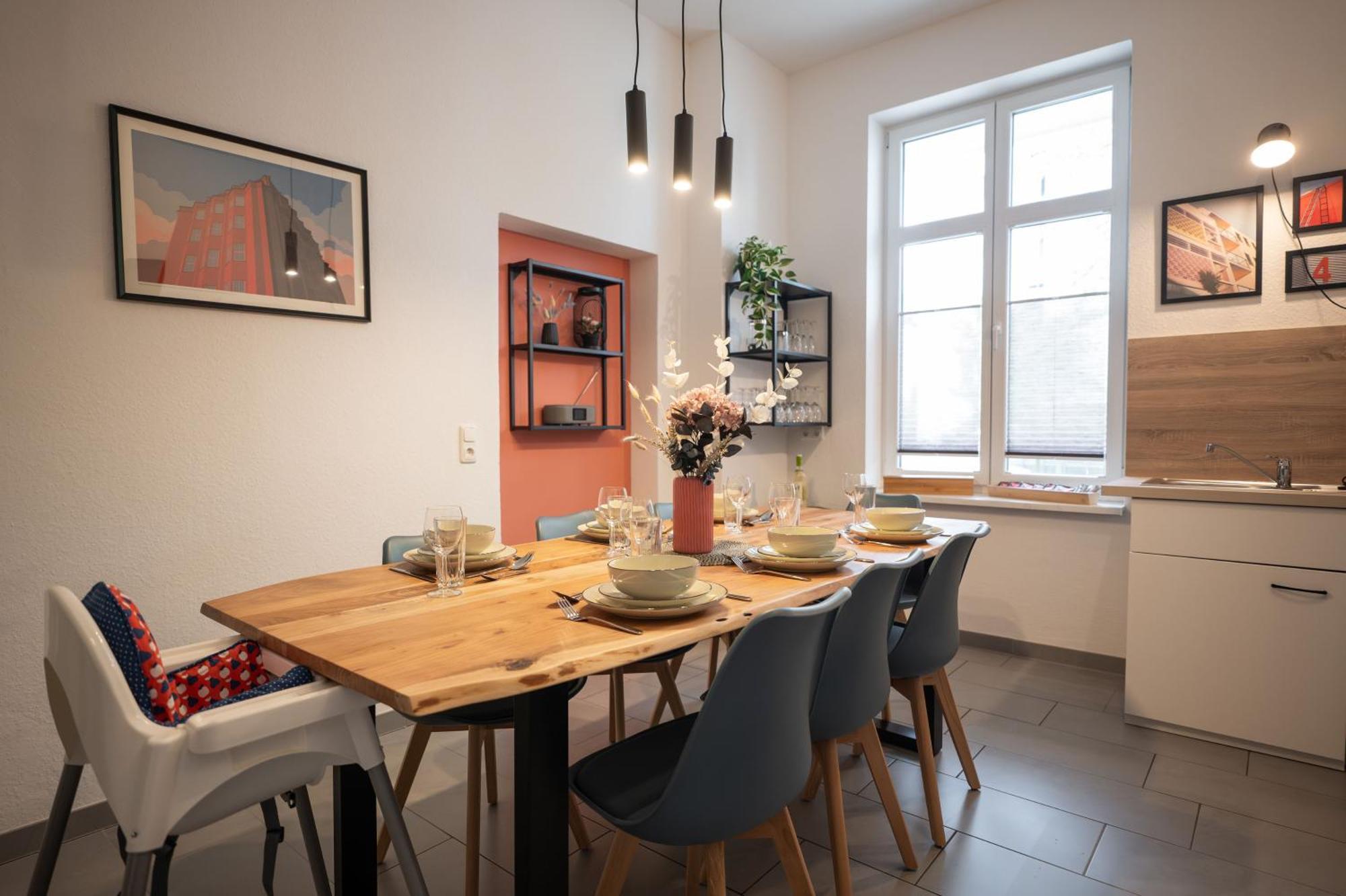 T21 - Apartment Direkt Im Zentrum Mit Parkplatz Chemnitz Ngoại thất bức ảnh