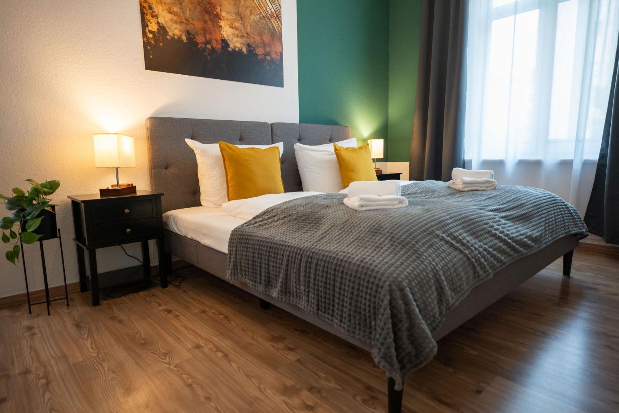 T21 - Apartment Direkt Im Zentrum Mit Parkplatz Chemnitz Ngoại thất bức ảnh