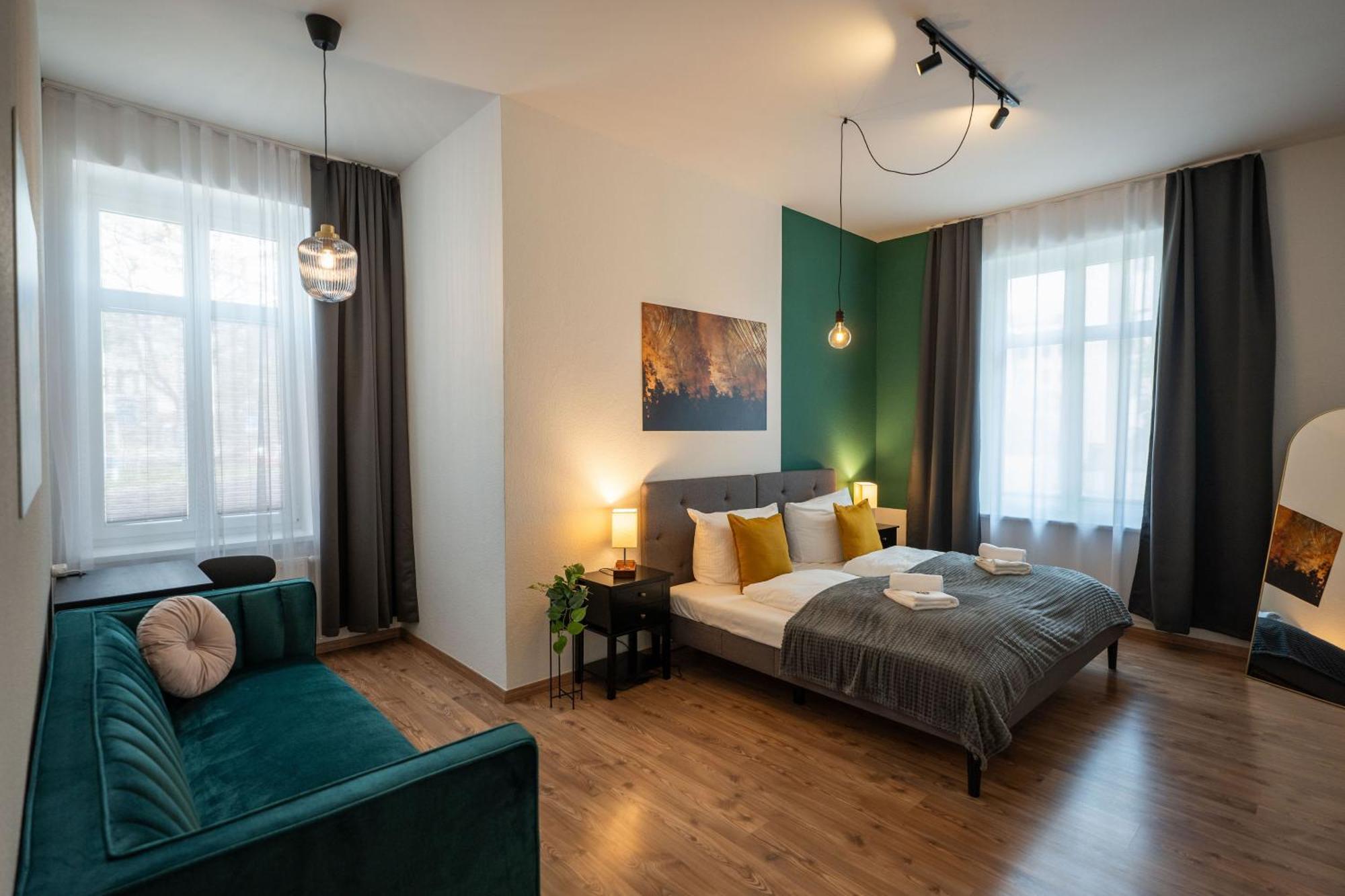 T21 - Apartment Direkt Im Zentrum Mit Parkplatz Chemnitz Ngoại thất bức ảnh
