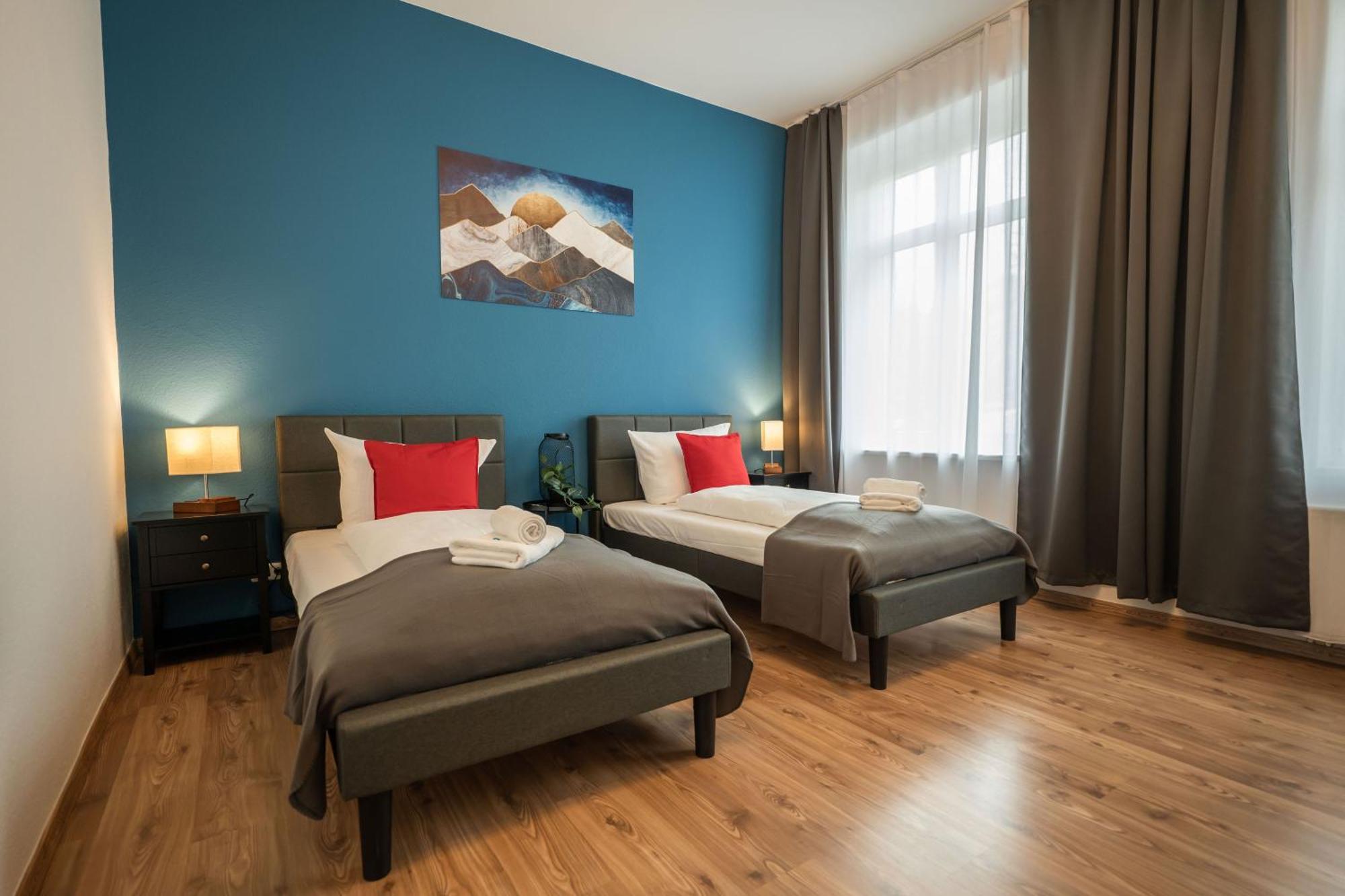 T21 - Apartment Direkt Im Zentrum Mit Parkplatz Chemnitz Ngoại thất bức ảnh